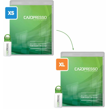 cardPresso Kartengestaltungssoftware XS Upgrade auf XXL