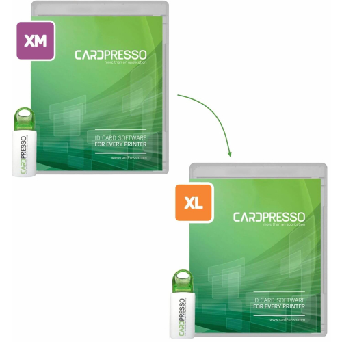cardPresso XM Upgrade Kartengestaltungssoftware
