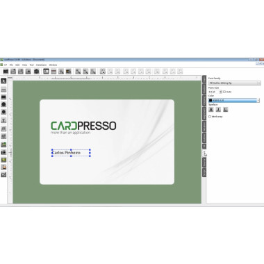 cardPresso XM Upgrade Kartengestaltungssoftware