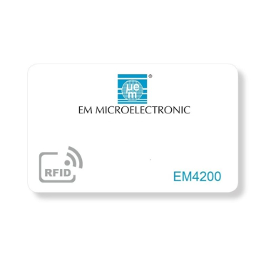 EM4200 125KHZ PVC ISO CARD mit HiCo Magnetstreifen