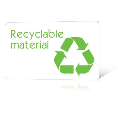 Plastikkarten personalisiert bedrucken recyclebar