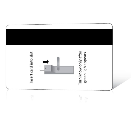 Plastikkarten beidseitig bedruckt mit HiCo Magnetstreifen