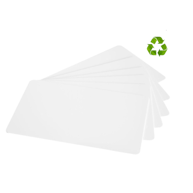Bio Plastikkarten umweltfreundlich blanko weiß